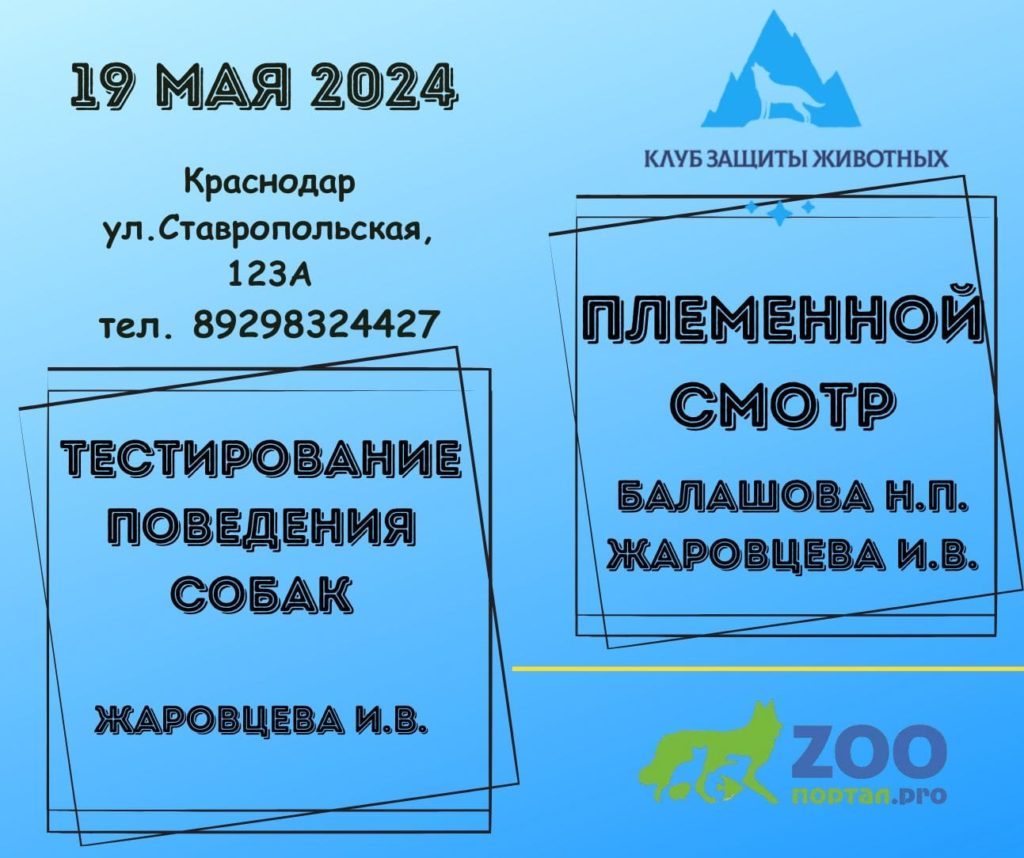 Приглашение на мероприятия 19 мая 2024